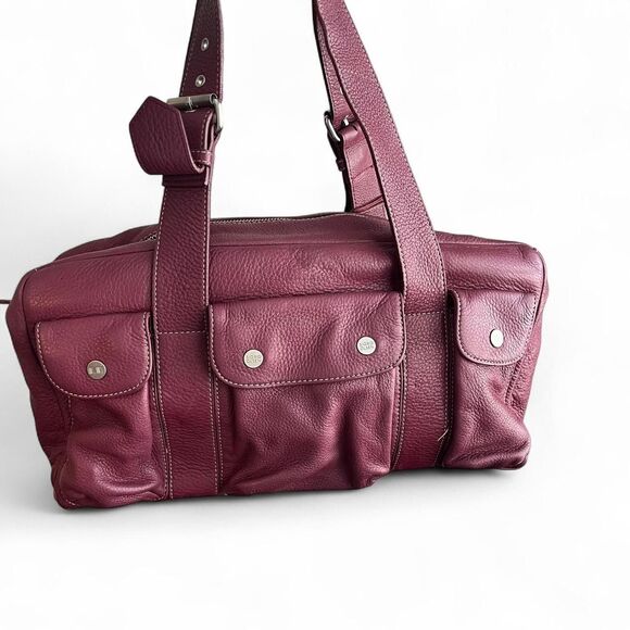 Sigrid Olsen Pebbled Leather Shoulder Satchel - Picture 4 of 6